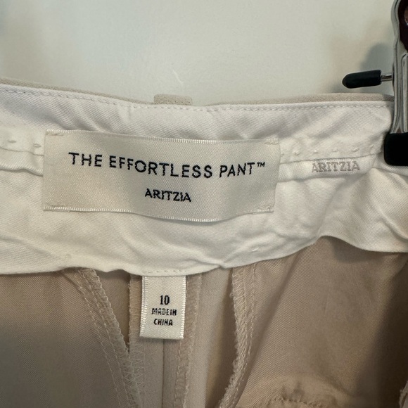 Aritzia Effortless Pant - Cream - Size 10 - Picture 4 of 4
